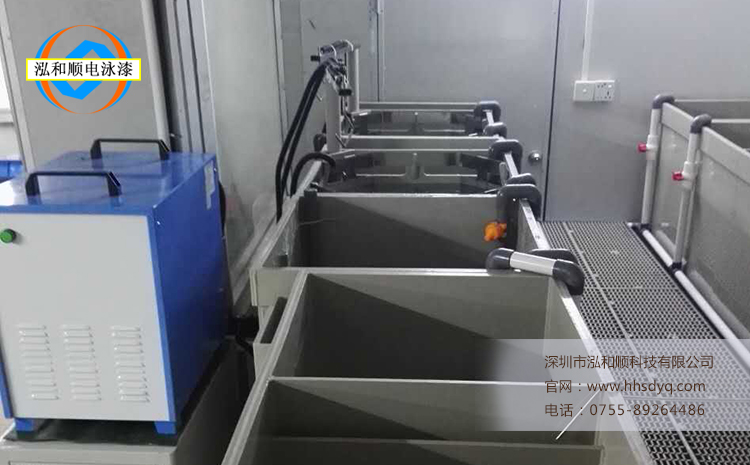 手工電泳生產線